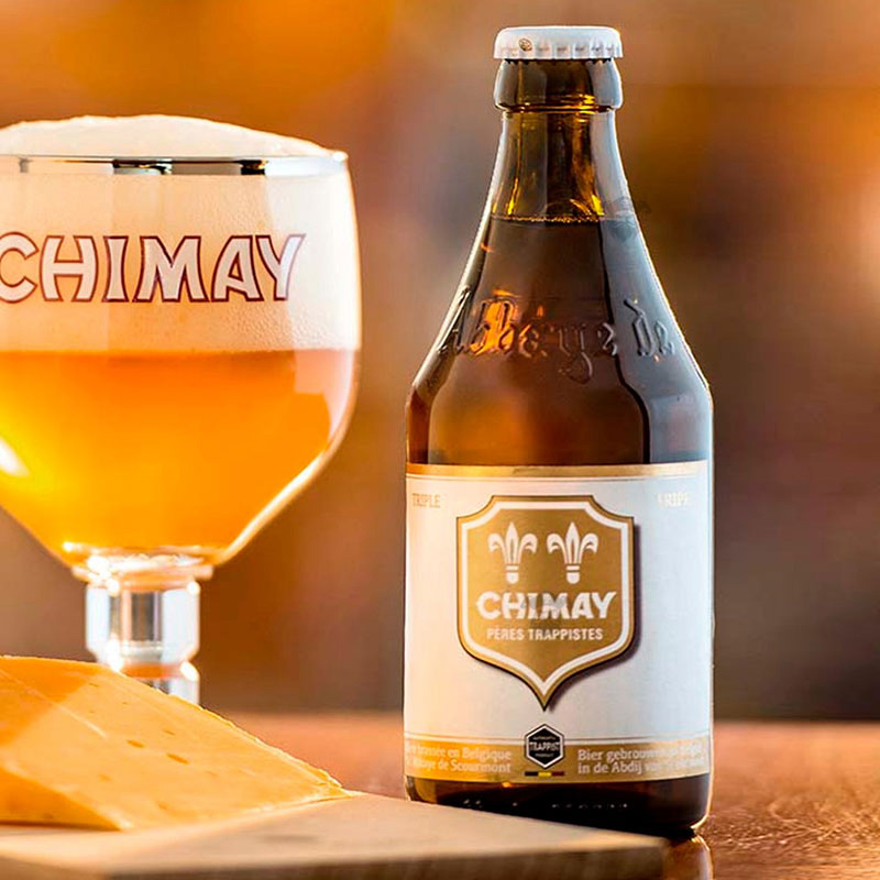 Cerveja Chimay White (Cinq Cents) 33cl - The Fat Pirate