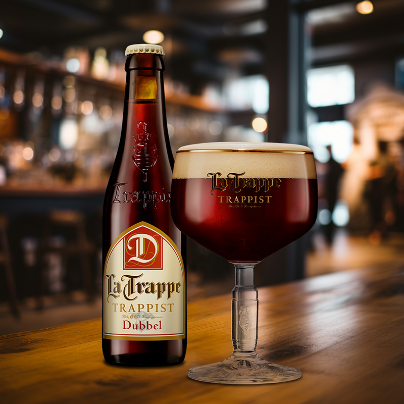 Cerveja La Trappe Dubbel 33cl - The Fat Pirate